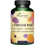Vegavero L-Tyrosin Plus | with Iodine, Selenium & B-Complex [180 капсули]