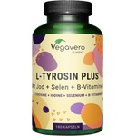 Vegavero L-Tyrosin Plus | with Iodine, Selenium & B-Complex [180 капсули]
