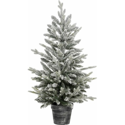 Fééric Lights and Christmas Umělý vánoční stromeček v květináči 100 cm zelená