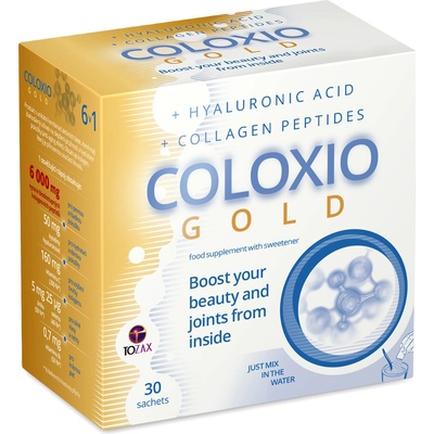 Coloxio Gold prášok vo vrecúškach 30 ks