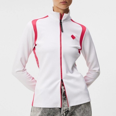 J.Lindeberg Solar Full Zip Mid Layer White