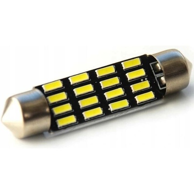 Rabel 39 mm 16 smd 4014 C3W C5W C10W SV8,5 bílá