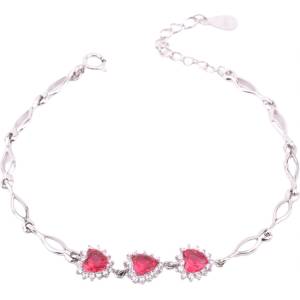 Silenti Jewelry Сребърна гривна "Късмет
