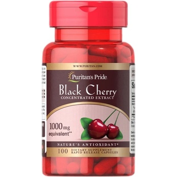 Image 1 of Puritan's Pride Black Cherry Extract 1000 mg [100 капсули]