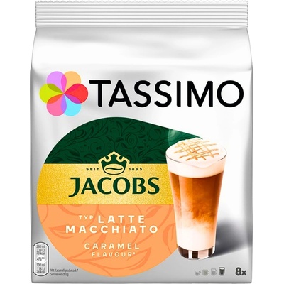 Douwe Egberts Tassimo Latte Macchiato Caramel 16 капсули (8 напитки)