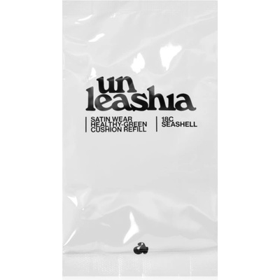 Unleashia Satin Wear Healthy Green Cushion Refill dlhotrvajúci make-up v hubke náhradná náplň 18 Seashell 15 g