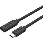 Unitek C14086BK-1.5M USB кабел USB 3.2 Gen 2 USB-C, черен (C14086BK-1.5M)