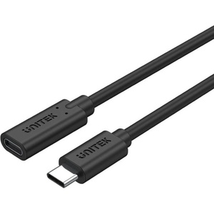 Unitek C14086BK-1.5M USB кабел USB 3.2 Gen 2 USB-C, черен (C14086BK-1.5M)