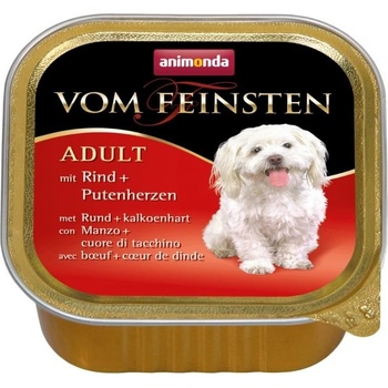 Animonda Dog Vom Feinsten Adult вкус: говеждо и пуешко сърце 150 г