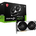 MSI GeForce RTX 4070 Ti VENTUS 2X OC 12GB GDDR6X 192bit (V513-413R) Видео карти