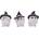Nemesis Now Комплект статуетки Nemesis Now Adult: Humor - Three Wise Feathered Familiars, 9 cm (U5736U1)