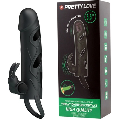 Pretty Love Penis sleeve with ball strap