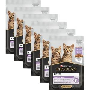 PRO PLAN PURINA PRO PLAN KITTEN HEALTHY START консерви Пуйка 6 x 85 г