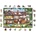 Wooden City - Puzzle Crisp: Seasons House Summer 505 - 500 piese