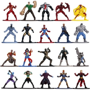 Jada Toys Marvel Метални колекционерски нанофигурки 20 бр