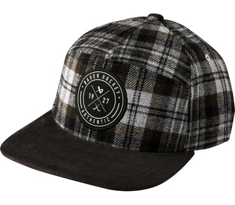 Bauer Twill Snapback Grey