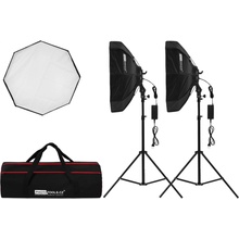 Phototools 2x Daylight GDL octagon 60cm, trvalé LED světlo 5600K