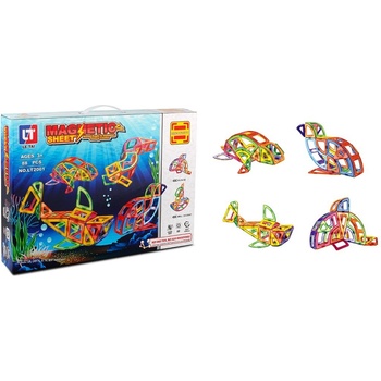 Magnetic Building Tiles 120 ks