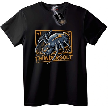 NOONEBRAND Тениска Паяк с Мълния - XL, Black