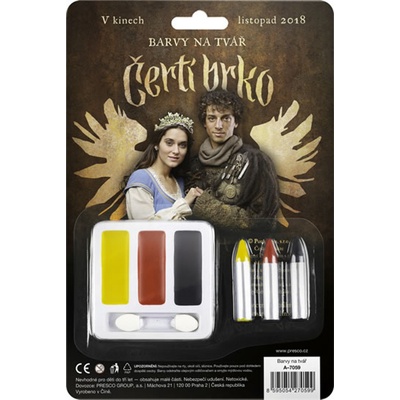 Čertí Brko Farby na tvár