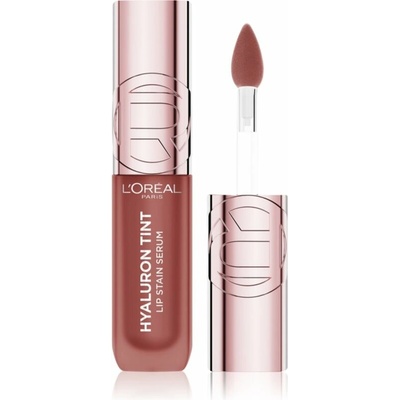 L’Oréal Paris Hyaluron Tint Lip Stain Serum tekutá rtěnka s hydratačním účinkem 640 Tea Time 5 ml