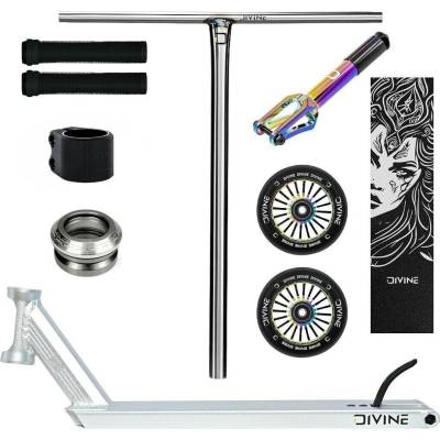 Custom Divine Zephyr Hybrid CrMo HIC stříbrná