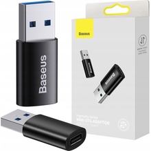 Baseus ZJJQ000001 Ingenuity Mini OTG Adaptér z USB-A na USB-C Black 6932172605643