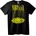 NOONEBRAND Тениска Nirvana Капещ Смайли - 7XL, Black