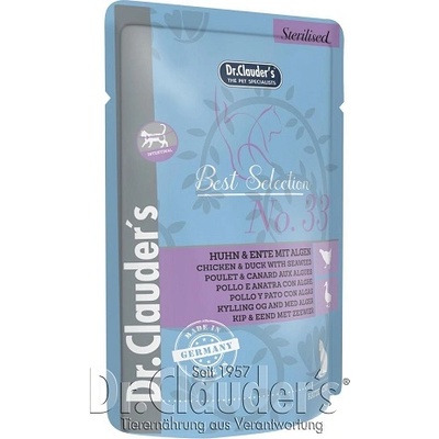 Best Selection Sterilised Adult Chicken&Duck With Seaweed - Храна за кастрирани котки с пиле патица и морски водорасли, 85гр