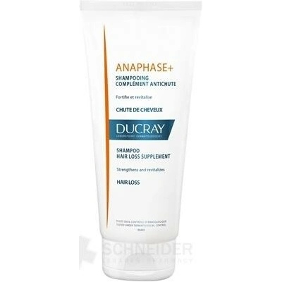 Ducray Anaphase posilňujúci a revitalizujúci šampón proti padaniu vlasov 200 ml+ Shamponing doplnková starostlivosť pri vypadávaní vlasov 200 ml darčeková sada