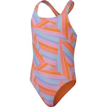Speedo Цял бански girls printed medalist