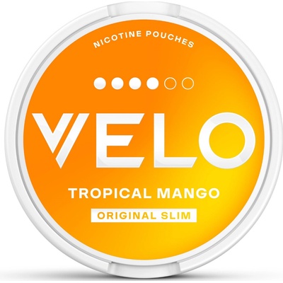Velo Tropical mango 4 dots 10,9 mg/g 20 vrecúšok