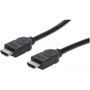 Manhattan Кабел Manhattan HDMI-HDMI (Ethernet HEC, ARC, 3D, 4K, екраниран, 3 м, черен) 323222 (323222)