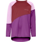 Vaude Детска спортна тениска Vaude Kid's Moab L/S Sport shirt - Magenta - размер 110/116 (EU) (704-3284-0911)