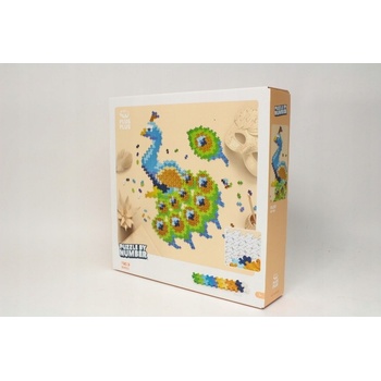 Plus-Plus Skládej podle čísel - Páv 800 ks