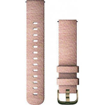 Garmin Quick Release 18mm, kožený bílý, stříbrná přezka 010-12932-09