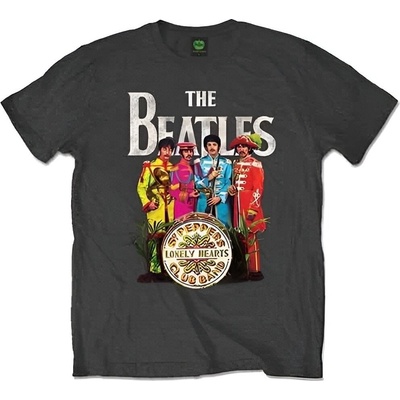 The Beatles Sgt Pepper Grey M Риза (BT01M)