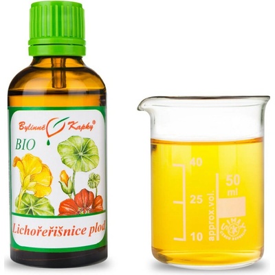 Kapucínka väčšia plod bio kvapky tinktúra 50 ml