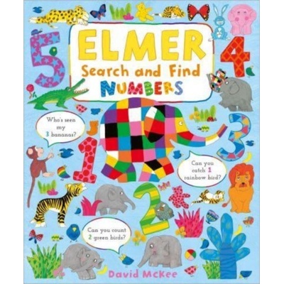 Elmer Search and Find Numbers - David Mckee