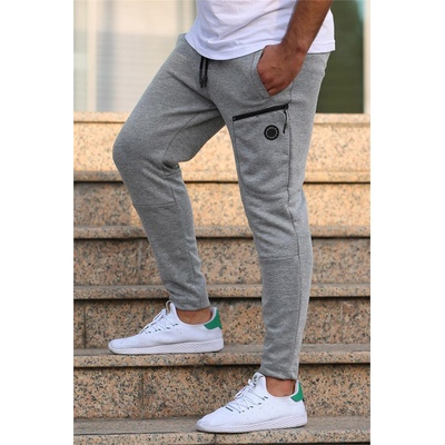 Madmext Мъжко спортно долнище 4207 - Сиво 286798 (286798_Сив)