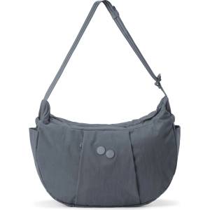 pinqponq Чанта за рамо Pinqponq Krumm 22 Shoulder bag - Crinkle Grey - размер 22 l (510-6537-0311)