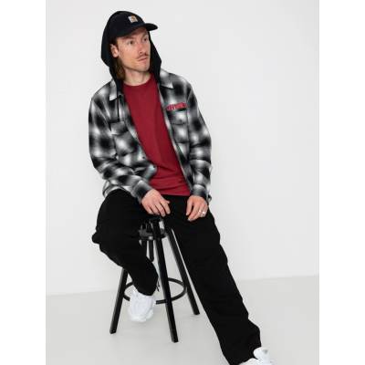 Spitfire Demonseed Hooded Flannel (black/white/multi color embroideries)
