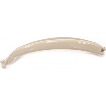 Spona - banánek - hnědé odstíny Barva: bílá káva