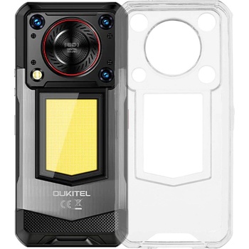 OUKITEL Калъф с протектор за Oukitel WP56 - мек TPU удароустойчив калъф, прозрачен или черен