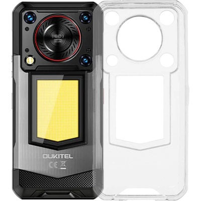 OUKITEL Калъф с протектор за Oukitel WP56 - мек TPU удароустойчив калъф, прозрачен или черен