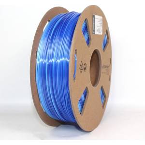 Gembird 3DP-PLA-SK-01-ICE, 3D филамент, PLA Silk, 1, 75mm, 1000g, Ледено синьо/Тъмно синьо (Icy blue/Dark blue) (3DP-PLA-SK-01-ICE)