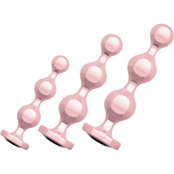 Rosy Gold - анално дилдо комплект (розово злато)