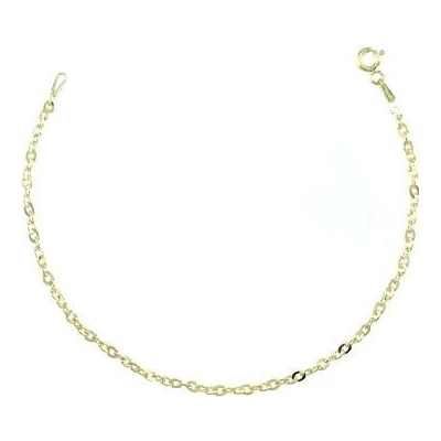 INFINITYSILVER Stříbrný pozlacený náramek SINGAPORE 3 1450050G19