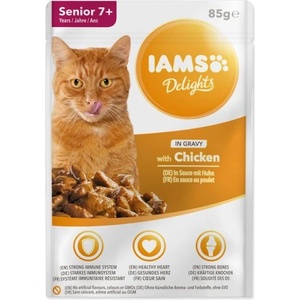 Iams Пакетче IAMS SENIOR - пиле в сос 85g (173-150165)