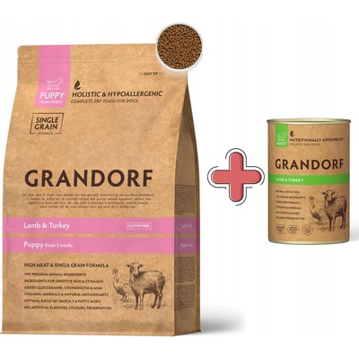 Grandorf Lamb & Turkey Puppy 10 kg